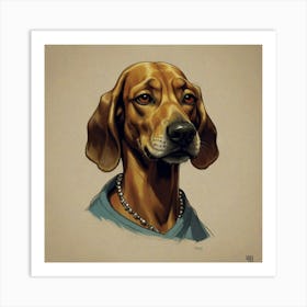 Dachshund Art Print