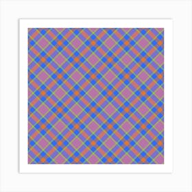 Tartan Pattern Art Print