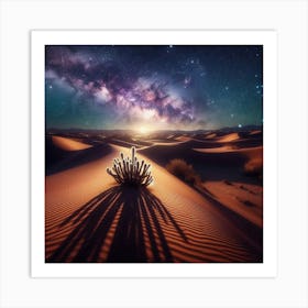 Desert Night Sky 2 Art Print