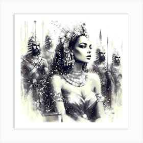 Cleopatra Portrait Artwork 164 Art Print