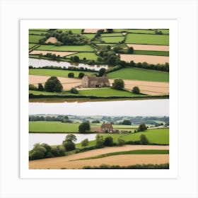 London Countryside Art Print