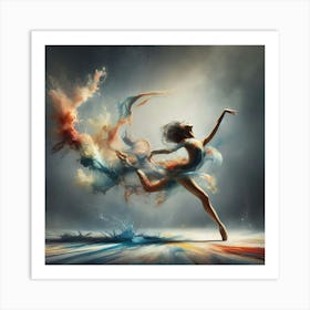 Ballet Dancer pro Art Print