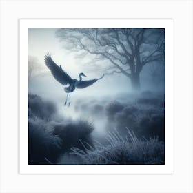 Foggy Morning Art Print