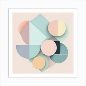 Abstract Geometric Pattern 21 Art Print