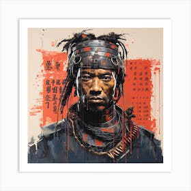 Afghan Warrior Art Print