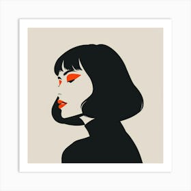 Portrait Of A Woman 147 Art Print