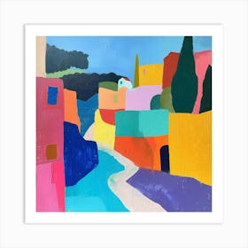 Abstract Travel Collection Italy 7 Art Print