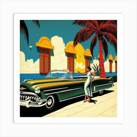 Chevrolet Convertible Art Print