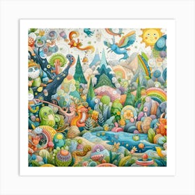 Jigsaw Puzzle 2 Art Print