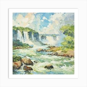 Igua Falls Art Print