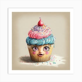 Cupcake 3 Art Print