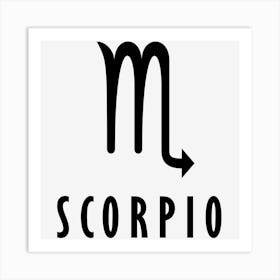 Scorpio Art Print