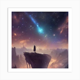 The stars Art Print