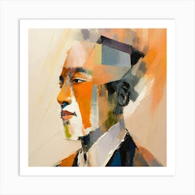 Portrait Of A Man Art Print