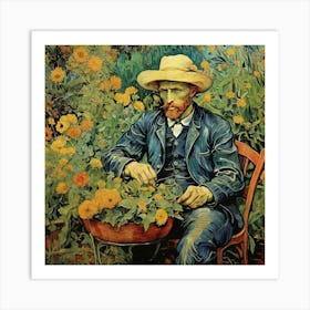 In The Garden Van Gogh Wall Art 2 Art Print 3 Art Print