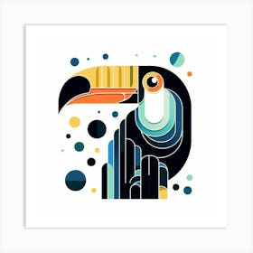 Minimalist, Toucan 3 Art Print