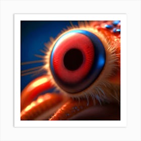 Eye Of A Crab Art Print