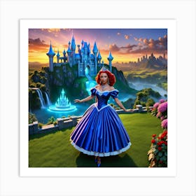 Little Mermaid 3 Art Print