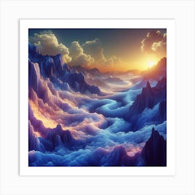 Aeolian Landscape Art Print