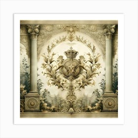 Ornate Wall Mural Art Print