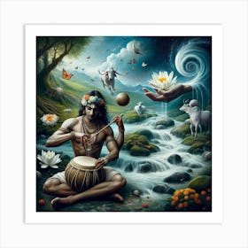 Lord Shiva 7 Art Print