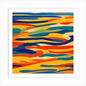 'Waves' Art Print