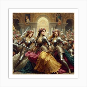 Knights Art Print