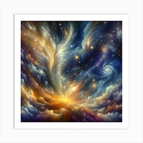 Nebula 4 Art Print