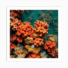 Coral Reef In The Red Sea 1 Art Print