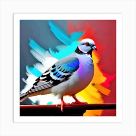 Pigeon 25 Art Print