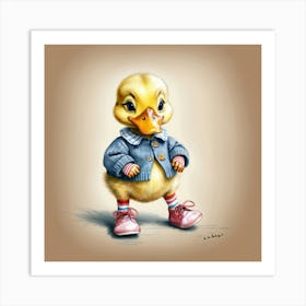 Ducky 38 Art Print