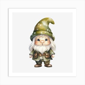 Gnome 26 Art Print