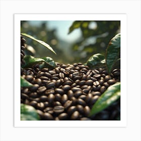 Coffee Beans 200 Art Print