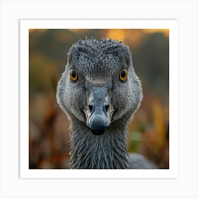 Portrait Of A Goose Art Print