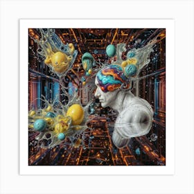 'Brainstorm' Art Print