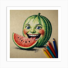 Watermelon 37 Art Print