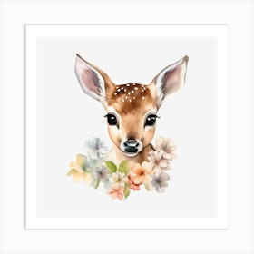 Cute Fawn 5 Art Print