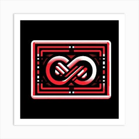 Infinity Symbol Art Print