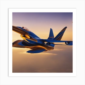 F-16 Fighter Jet 2 Art Print