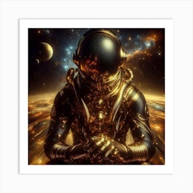 Space Explorer Art Print