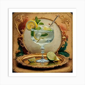 Gin And Tonic 4 Art Print