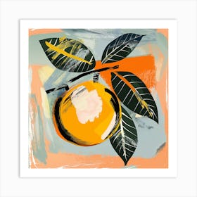 Big Orange! Art Print