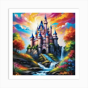 Cinderella Castle 22 Art Print