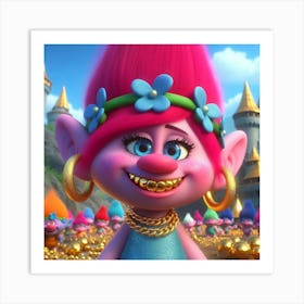 Trolls 10 Art Print