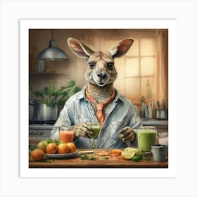 Kangaroo 21 Art Print