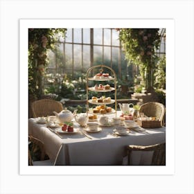 Tea Party Art Print