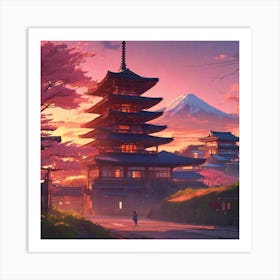 Kyoto Art Print