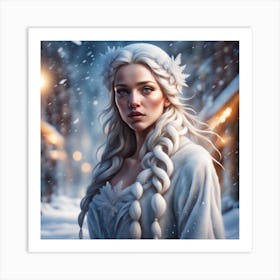 Ice Queen Art Print