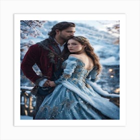 Beauty And The Beast Art Print