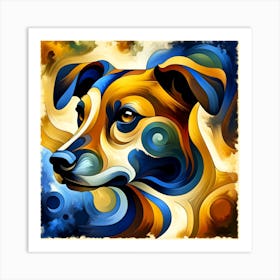 Dog Breed 01 1 Art Print